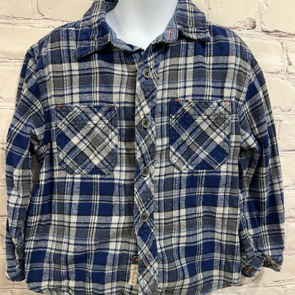 Boys Weatherproof Thermal Button Down Shirt
